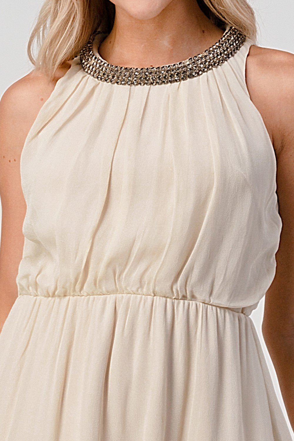 Beaded High-Low Dress – Women's Clothing by Lumiark