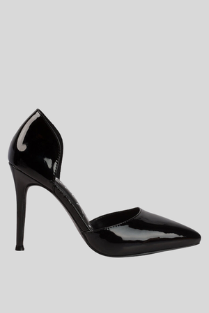 Patent Faux Leather Stiletto Pumps