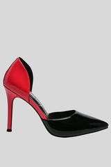 Patent Faux Leather Stiletto Pumps