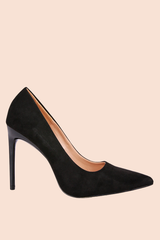 Mid Heel Pointed-Toe Pumps