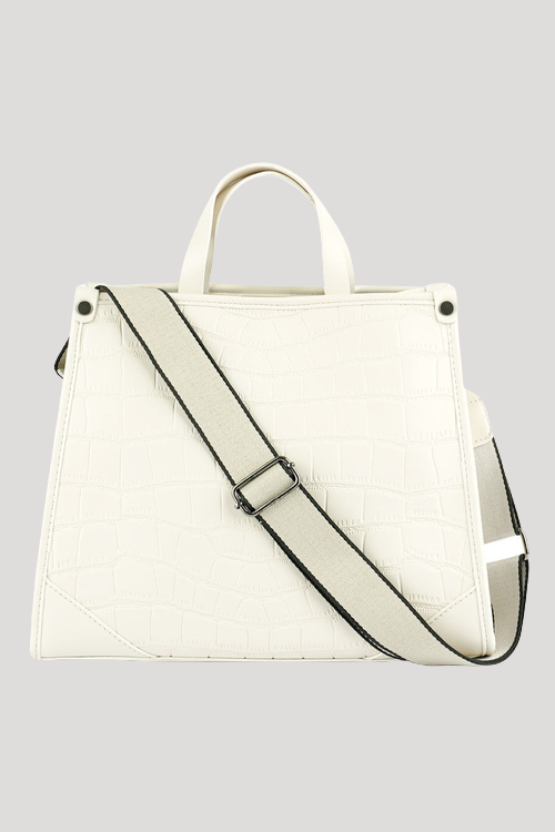 Textured Croco Tote Bag – Footwear by Lumiark