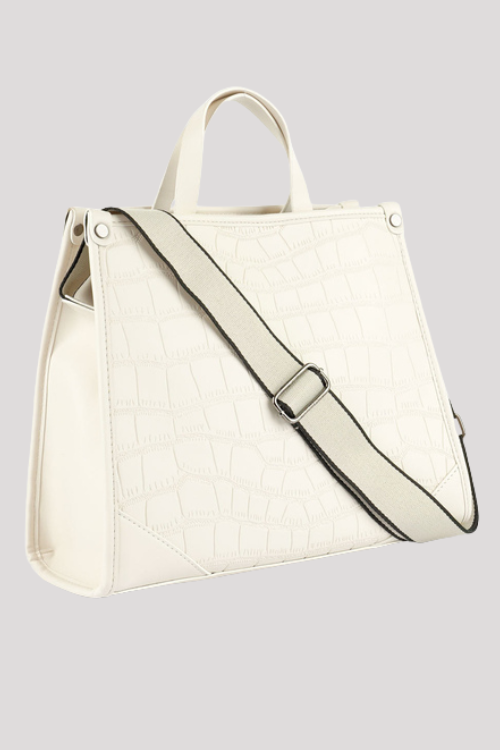 Textured Croco Tote Bag – Footwear by Lumiark