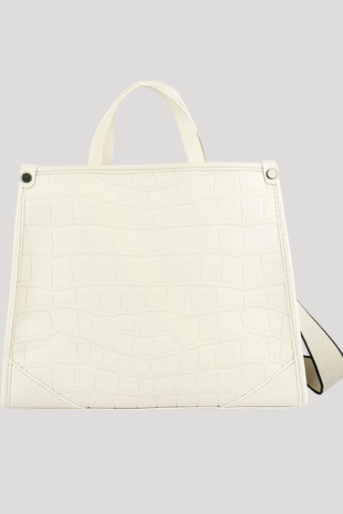Textured Croco Tote Bag – Footwear by Lumiark