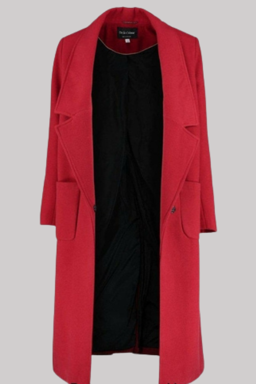 Faux Wool Wrap Belted Coat – Jackets & Coats by Lumiark