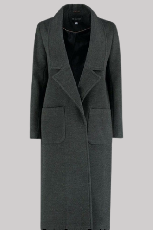 Faux Wool Wrap Belted Coat – Jackets & Coats by Lumiark