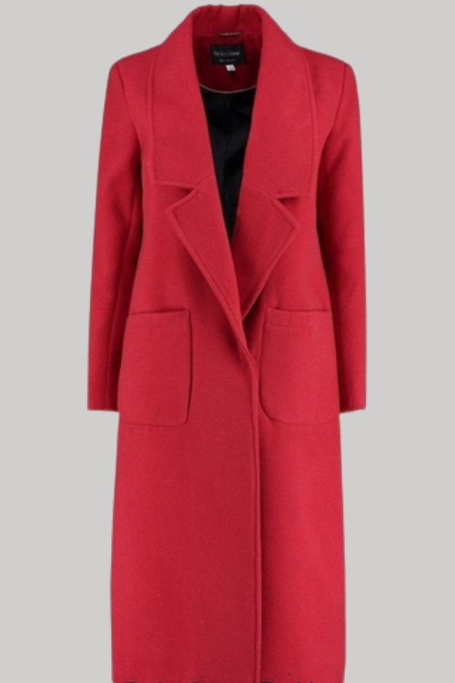 Faux Wool Wrap Belted Coat – Jackets & Coats by Lumiark