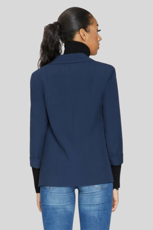 Minimalist Open-Front Blazer – Jackets & Coats by Lumiark