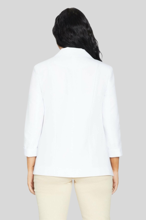 Minimalist Open-Front Blazer – Jackets & Coats by Lumiark