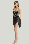 Ruched Corset Satin Mini Dress – Women's Clothing by Lumiark