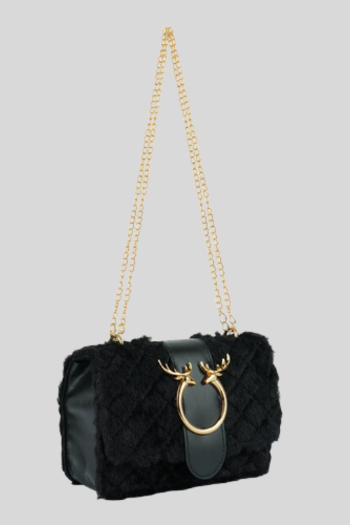 Furry Mini Sling Bag – Footwear by Lumiark