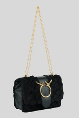 Furry Mini Sling Bag