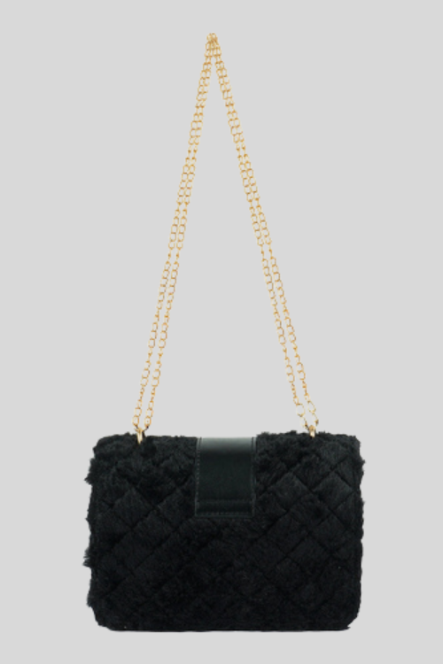 Furry Mini Sling Bag – Footwear by Lumiark