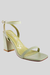 Ankle Strap Block Heel Sandals