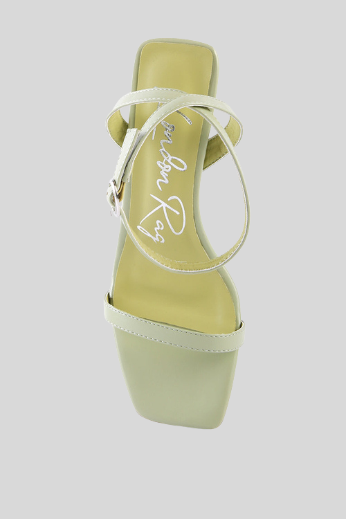 Ankle Strap Block Heel Sandals