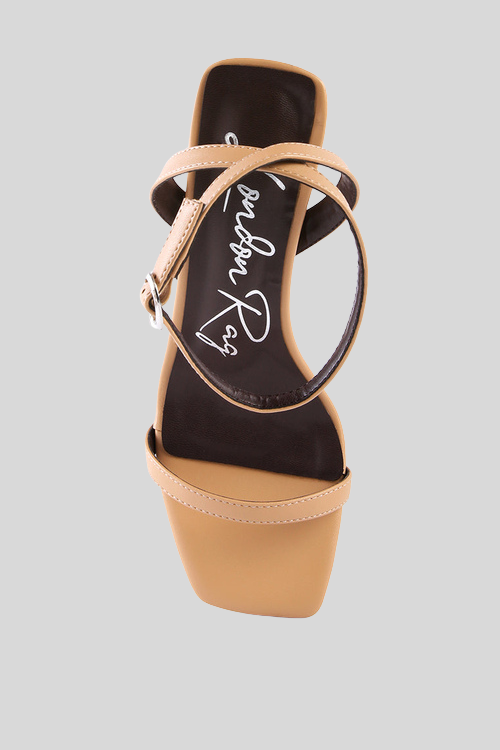Ankle Strap Block Heel Sandals