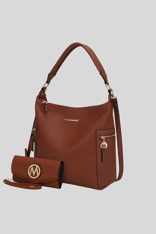 Vegan Hobo Tote with Wallet – Bags & Wallets by Lumiark