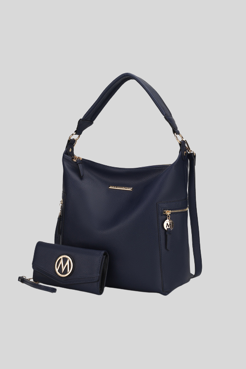 Vegan Hobo Tote with Wallet – Bags & Wallets by Lumiark