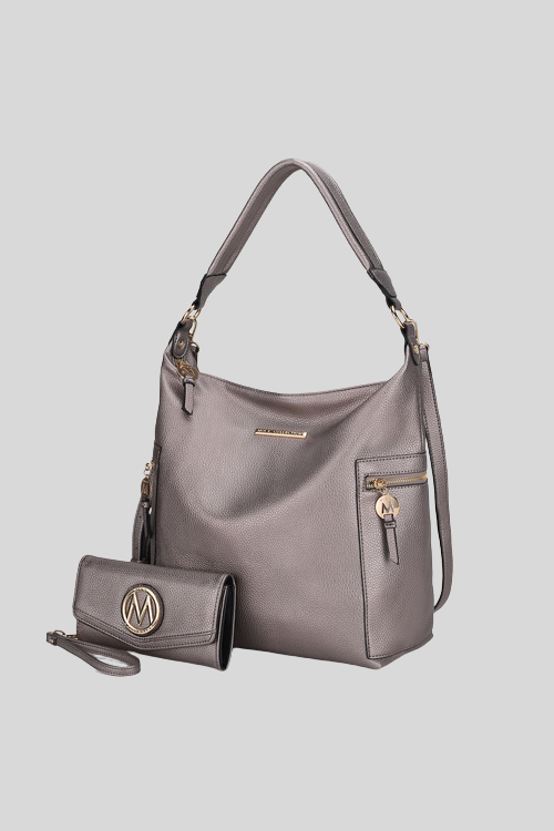 Vegan Hobo Tote with Wallet – Bags & Wallets by Lumiark