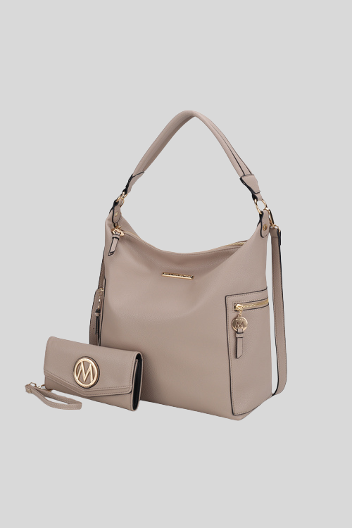 Vegan Hobo Tote with Wallet – Bags & Wallets by Lumiark