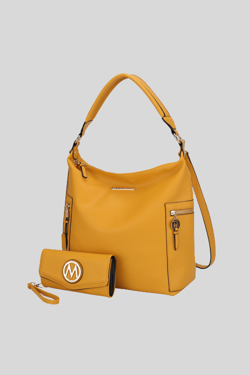 Vegan Hobo Tote with Wallet – Bags & Wallets by Lumiark