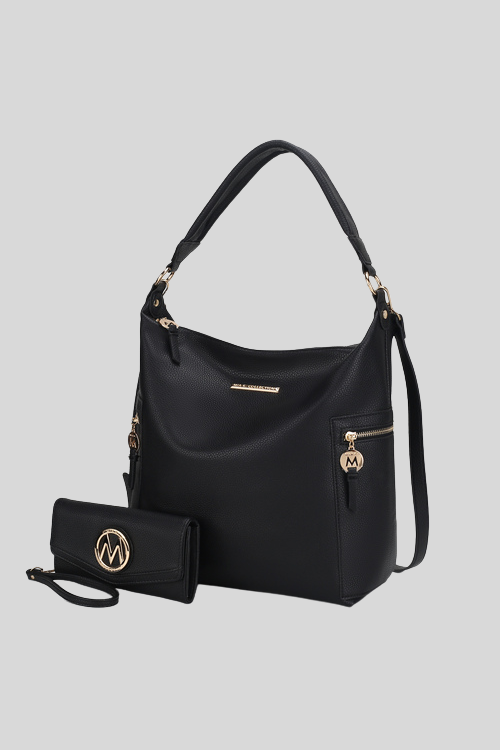 Vegan Hobo Tote with Wallet – Bags & Wallets by Lumiark