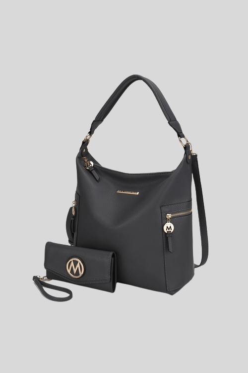 Vegan Hobo Tote with Wallet – Bags & Wallets by Lumiark