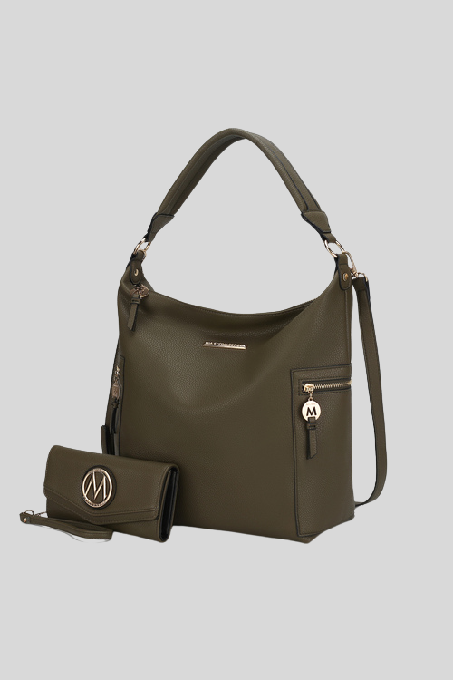 Vegan Hobo Tote with Wallet – Bags & Wallets by Lumiark