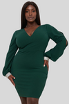 Rhinestone Cuff Mini Dress