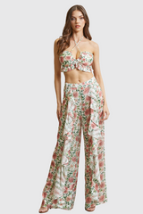 Rose Chiffon Two-Piece Set
