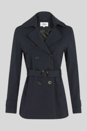 Double Breasted Short Spring Coat – Jackets & Coats by Lumiark