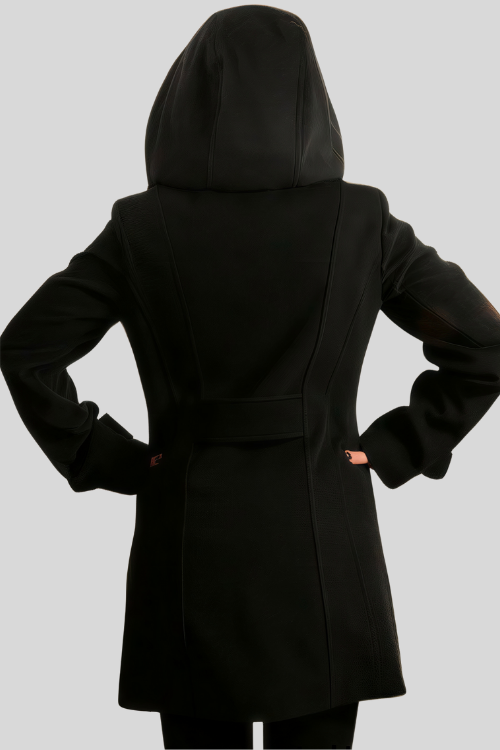 Double Breasted Wool-Feel Coat