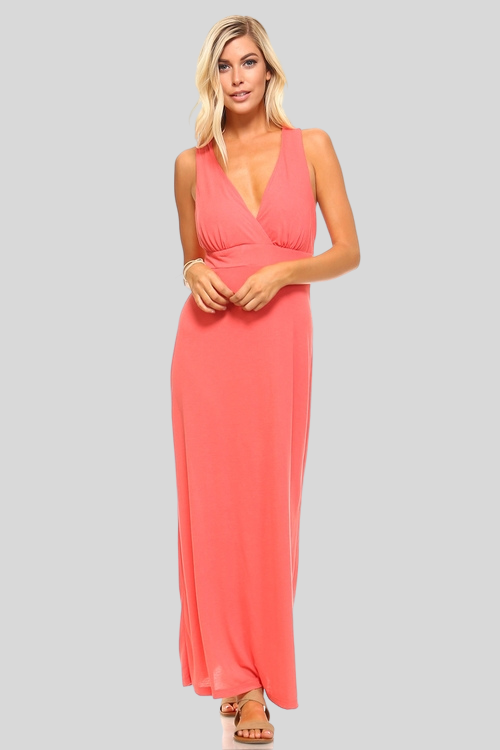 Strappy Backless Halter Maxi Dress – Dresses by Lumiark