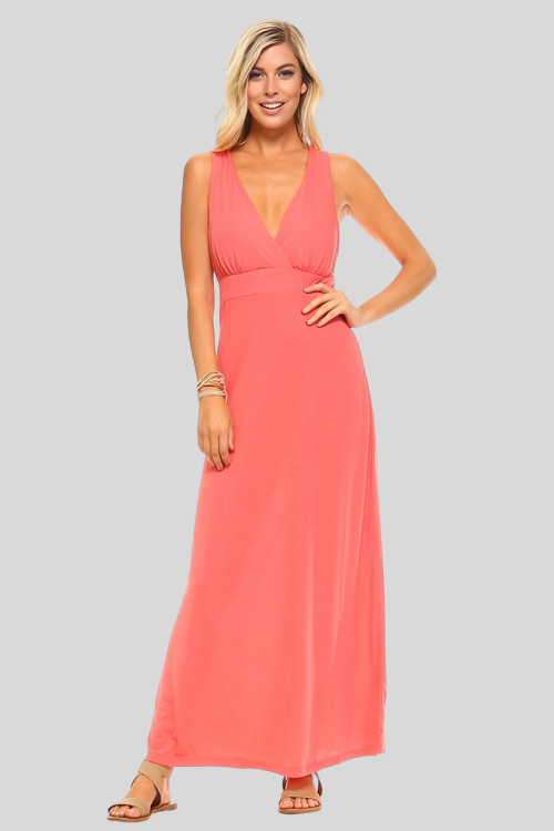 Strappy Backless Halter Maxi Dress – Dresses by Lumiark
