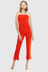 Poly Twill Cropped Trousers