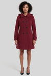 Double Breasted Wool-Feel Coat – Jackets & Coats by Lumiark