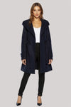 Shawl Collar Slim Fit Coat with Hood – Jackets & Coats by Lumiark