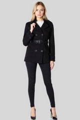 Double Breasted Short Spring Coat