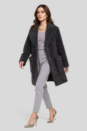 Oversized Teddy Borg Coat – Jackets & Coats by Lumiark