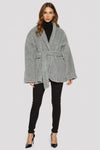 Cosy Belted Teddy Coat – Jackets & Coats by Lumiark
