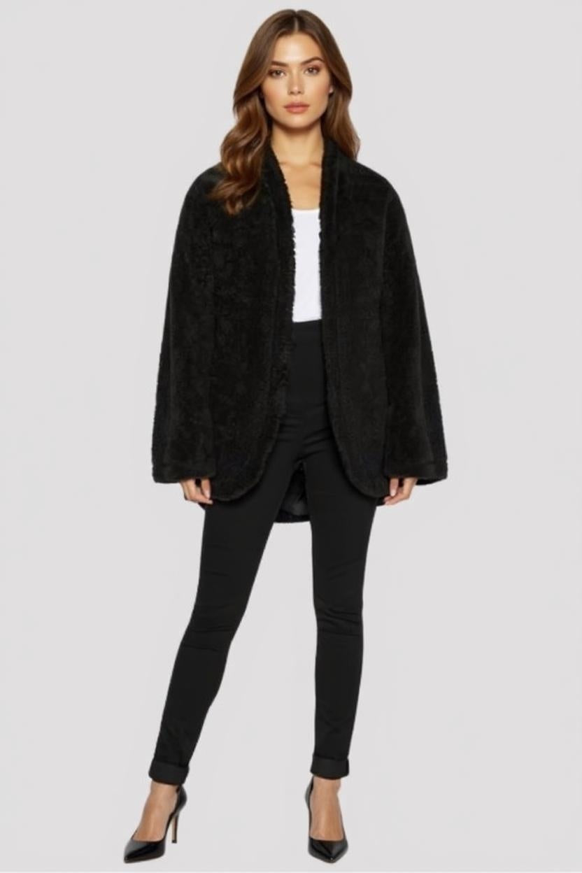 Cosy Belted Teddy Coat