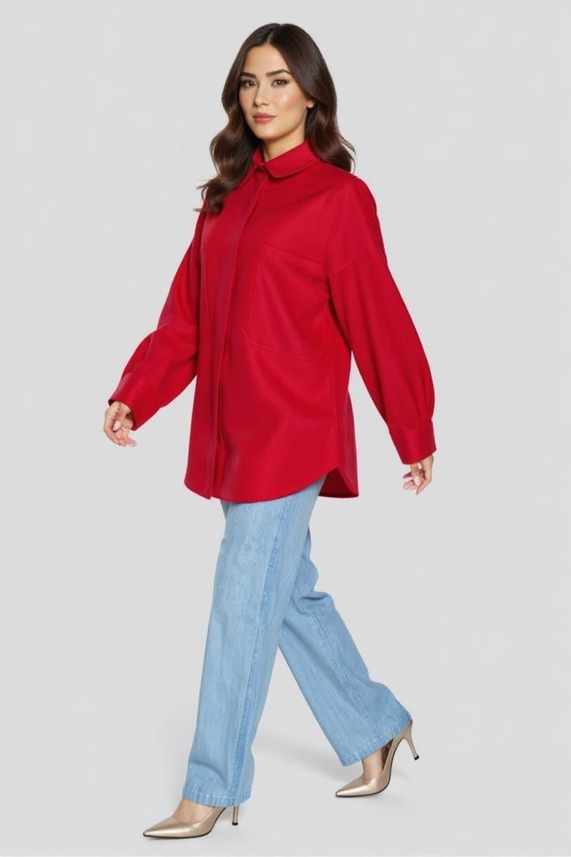 Oversized Pocket Shacket