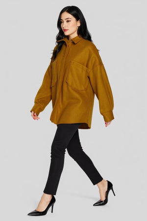 Oversized Pocket Shacket – Jackets & Coats by Lumiark