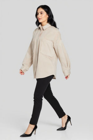 Oversized Pocket Shacket – Jackets & Coats by Lumiark